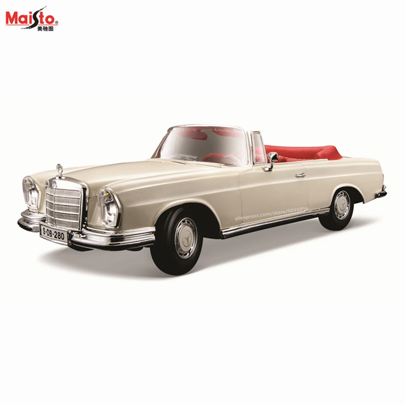 Maisto Diecast Model Cars 1 18 Scale  1 18 Diecast Maisto Mercedes - Maisto  1 18 - Aliexpress