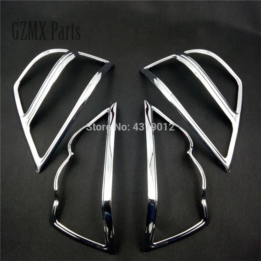 Золотые Крылья мотоцикла хром обтекатель сиденья задний фонарь задсветильник