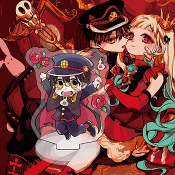 

Toilet Bound Jibaku Shounen Hanako Kun Minamoto Akane Teru Anime Acrylic Stand Figure Desktop Decoration