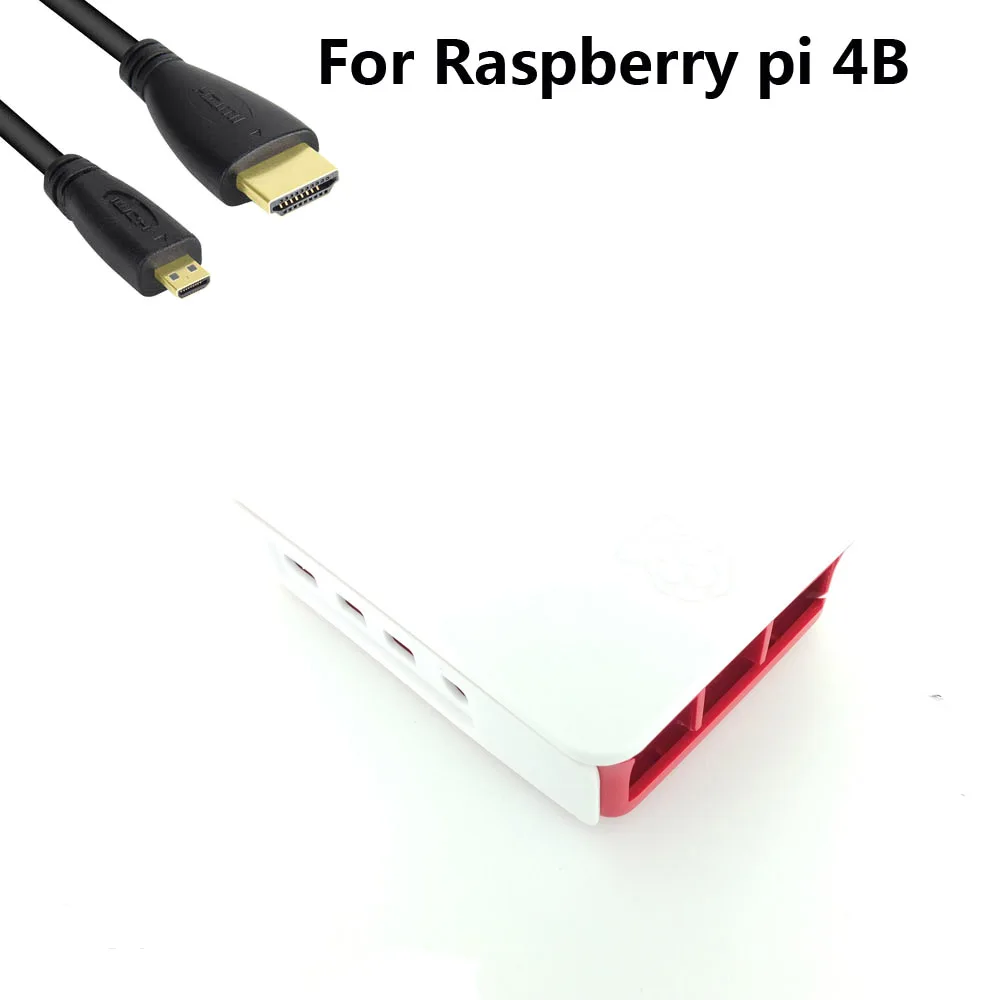 Bunle 2 Raspberry Pi 4 Модель B стартовый комплект блок питания+ официальный корпус+ Micro HDMI - Цвет: Bunle 2