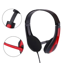 Стерео 3,5 мм Проводные Игровые наушники с микрофоном регулируемые наушники Audifonos для компьютера ноутбука ПК игры