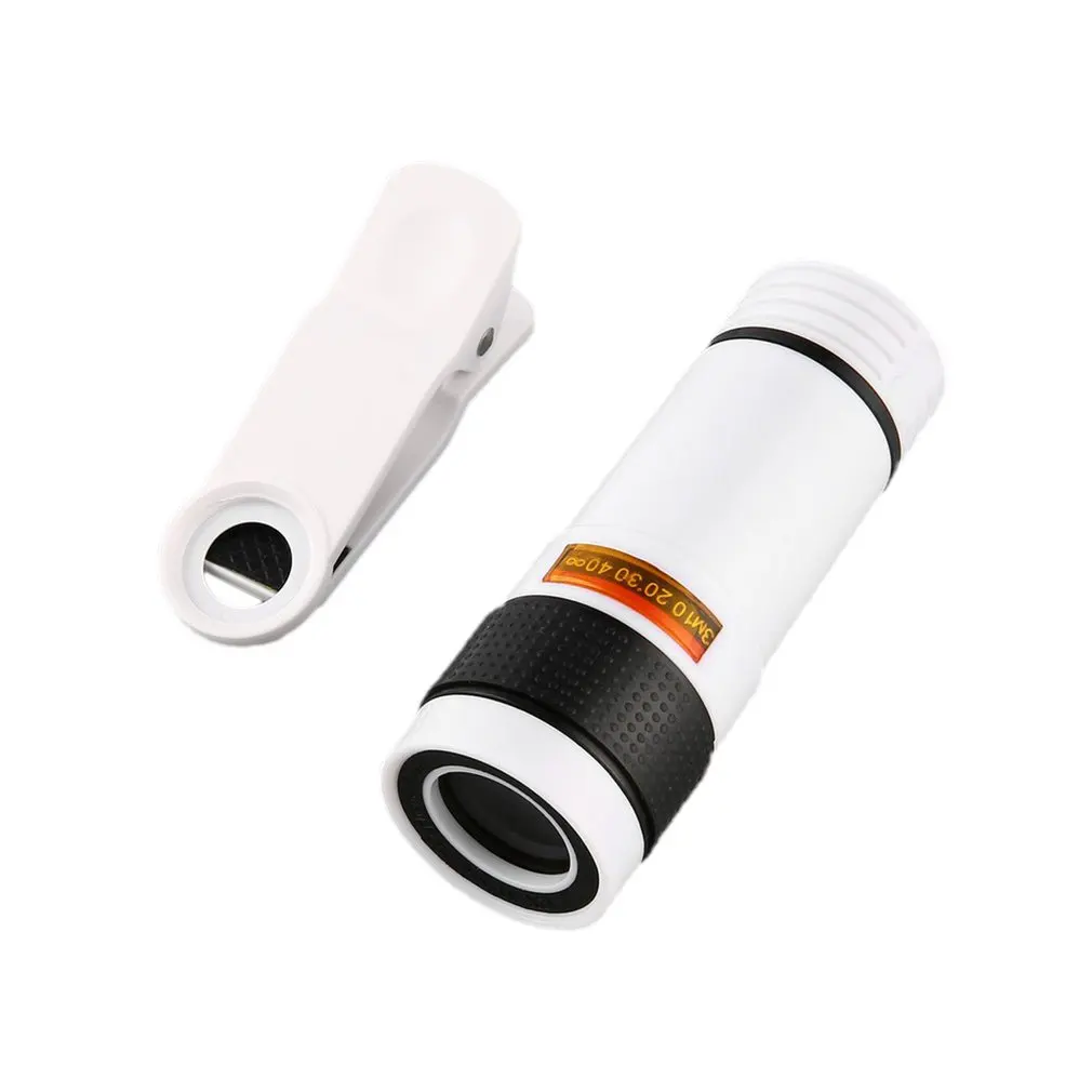 Объектив мобильного телефона объектив камеры 12X зум телеобъектив внешний телескоп с универсальным зажимом для смартфона дропшиппинг