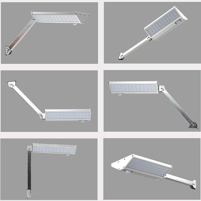 SZYOUMY высокое качество солнечные двухсторонние 96 Led Дистанционное управление солнечное Панорамное освещение Солнечный настенный светильник для сада 1600lm