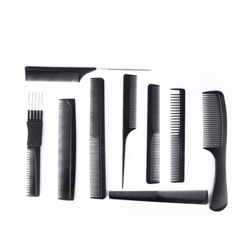 

Barber Accessories ABS Material Hair Comb Set 9 PCS