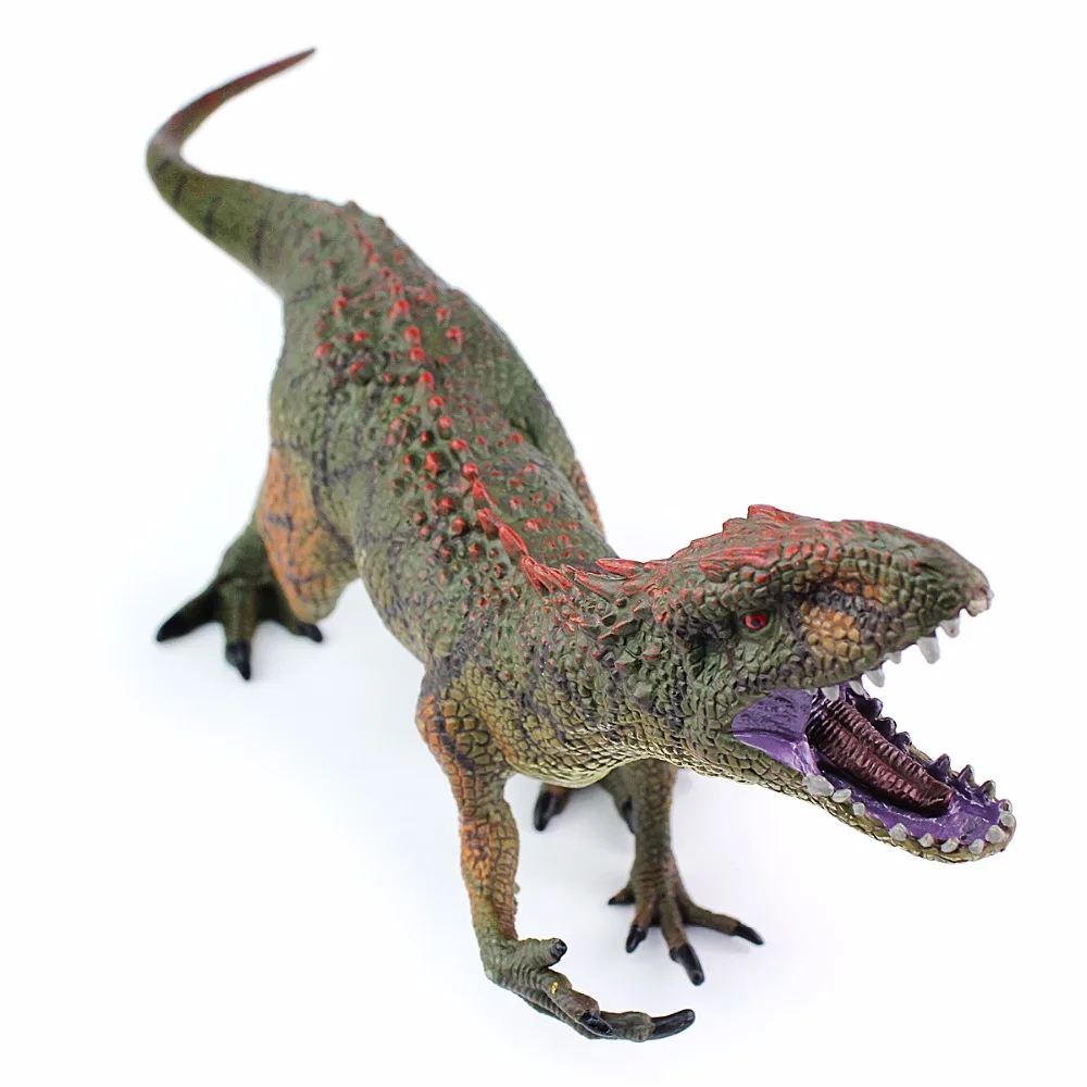 Реалистичная модель динозавра Carcharodontosaurus Фигурки игрушек коллекция животных