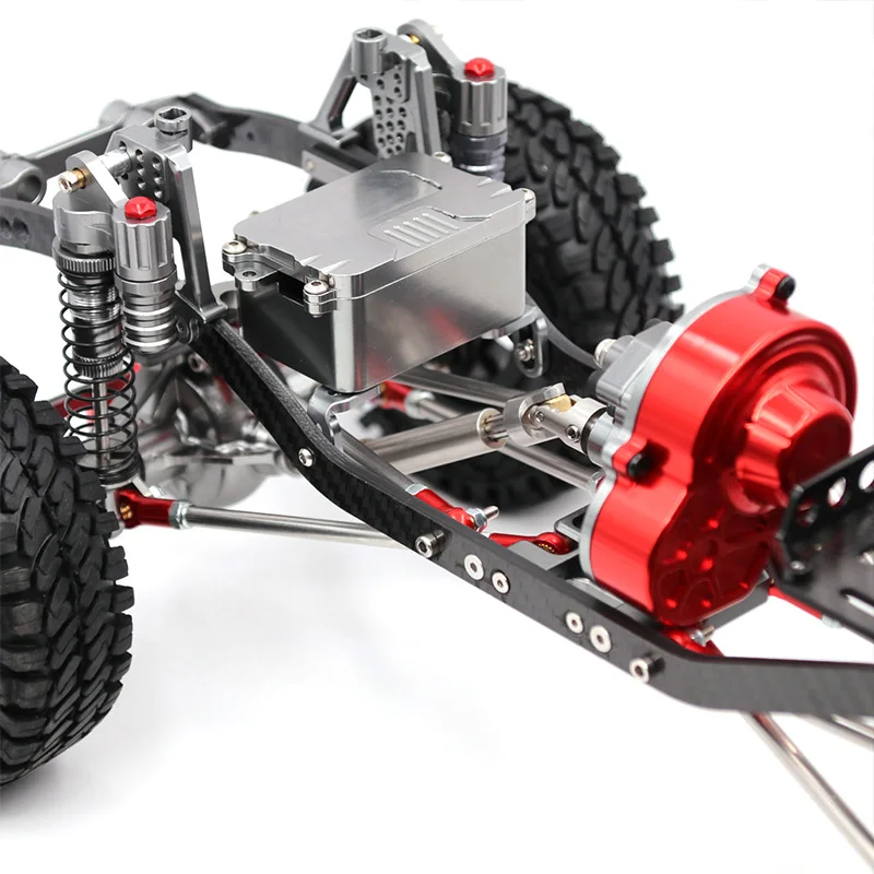 Набор рамы для радиоуправляемой машины 1/10 CNC для TRX4 SCX10 осевой Радиоуправляемый гусеничный альпинистский Автомобиль diy запчасти