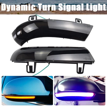 

LED Dynamic Turn Signal Light Flowing Water Blinker Flashing Light For VW Passat B6 GOLF 5 Jetta MK5 Passat B5.5 GTI V Sharan