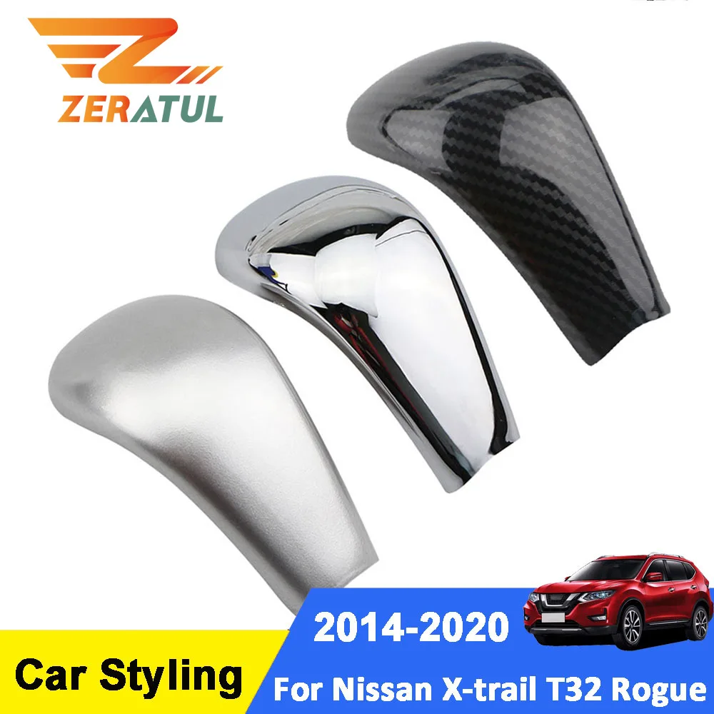 Накладка на головку переключения передач для Nissan X-trail XTrail T32 Rogue 2014-2020 AT накладка