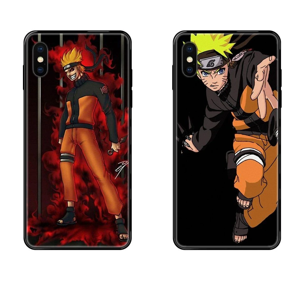 Для Huawei Honor 20 20I 20S 10 10I 6A 7A 7X 8C 8X 9 9A 9I 9X Lite Pro Shippuden Kunai Naruto Узумаки выпуск черный мягкий