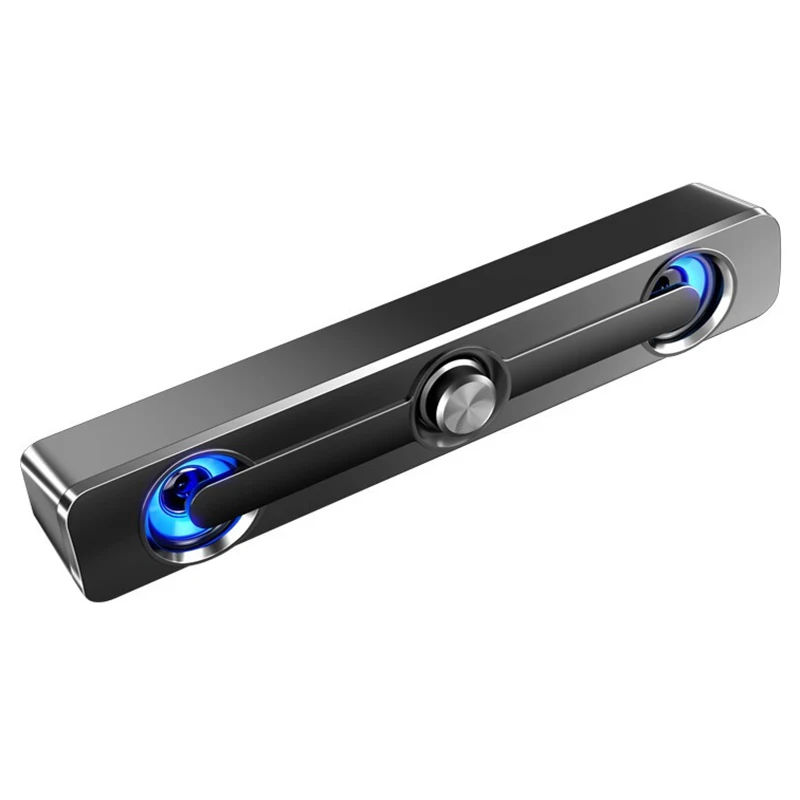 V-111 компьютер Динамик USB Проводная стерео динамик сабвуфера бас Bluetooth для
