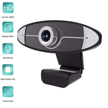 

720P HD Webcams USB 2.0 Web Cam Camera with Microphone For Skype Android TV Computer PC Laptops