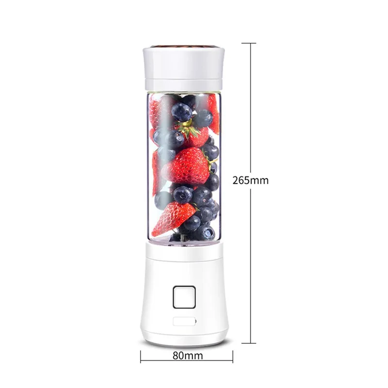 HHO-480ml USB интерфейс Мини электрическая соковыжималка бутылка портативный многофункциональный сок маленькая бутылка стакан