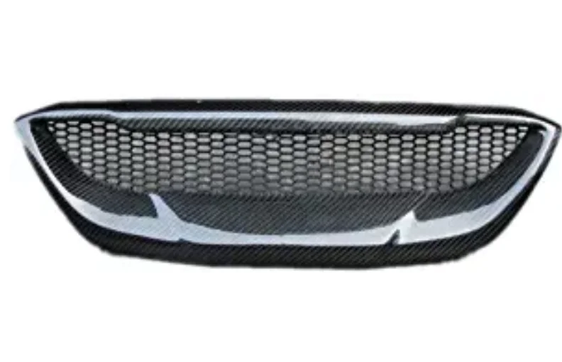 Углеродное волокно Передняя решетка решетки сетки для 2009-2011 2010 Hyundai Genesis Coupe