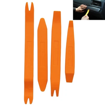 

New 4pcs/set Car Panel Removal Tools Auto Car Radio Panel Door Clip Trim Dash for Audio Removal Installer Pry Repair Tool Set