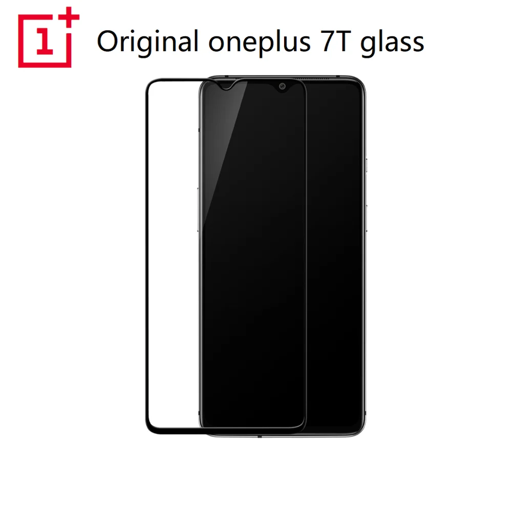 100% оригинальное Oneplus 7T 3D закаленное стекло защита экрана полное покрытие