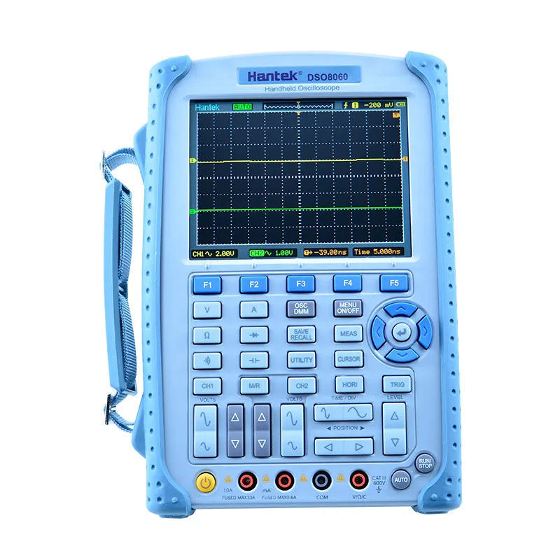 Hantek портативный осциллограф 5 в 1 60 МГц DSO8060 DMM/анализатор спектра/счетчик