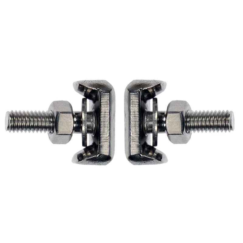 Battery 2pcs T-Bolts Terminal Connectors Replace#64740 Stainless Steel