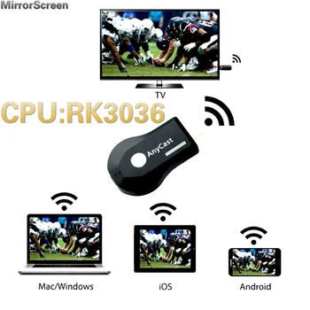 

Anycast M9 Plus TV Stick Wifi Display Dongle Receiver 1080P HDMI video audio car Mirrorscreen for IOS Android