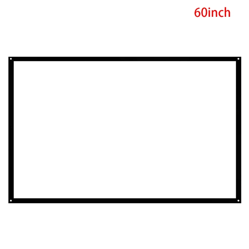 6" /70"/8" /100"/12" проектор экран 16:9 для домашнего кинотеатра Кино вечерние фильмы