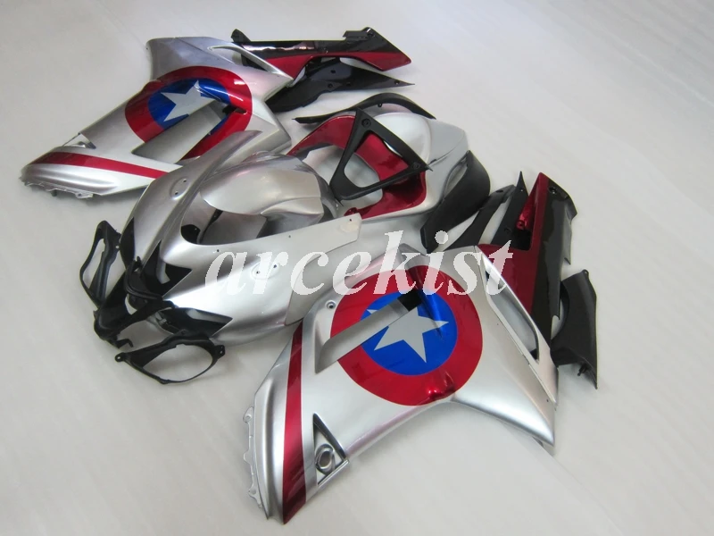 4 подарки ABS мотоцикл Полный обтекатели комплект подходит для Kawasaki Ninja ZX-6R 2007 2008 07 08 ZX6R 636 набор на заказ