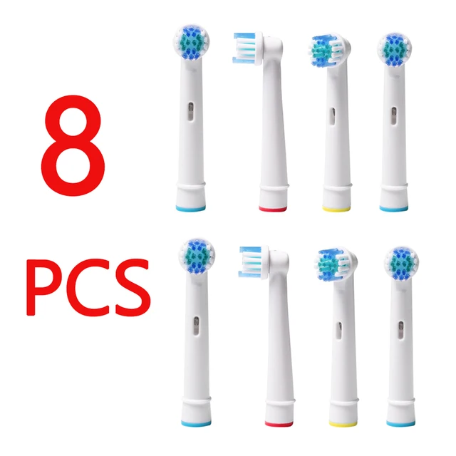 4x Replacement Brush Heads For Oral-B Electric Toothbrush Fit Advance Power/Pro Health/Triumph/3D Excel/Vitality Precision Clean 8pcs