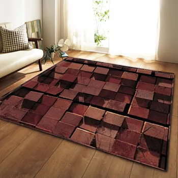 

3D pattern carpets home bedroom fashion decorative rugs dining room modern living room rugs beautiful non-slip floor mats custom