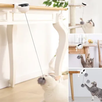 

1PC Electric Lifting Pet Toys Cat Toys Product New Design Ball Interactive Toys For Cat Pet Funny Automatic Electric Cat Toy