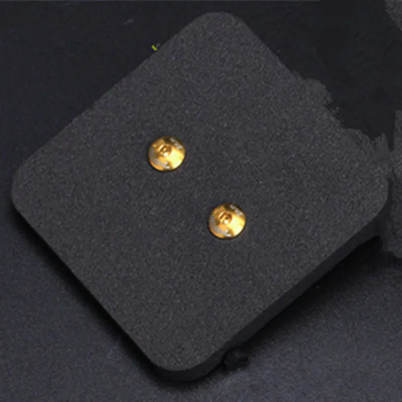 Golden RISK 2 шт./лот m4x5.5 мм титановый велосипедный суппорт C винты для фиксации тормозов Универсальный дорожный велосипед тормозной зажим регулировочные болты - Цвет: Golden
