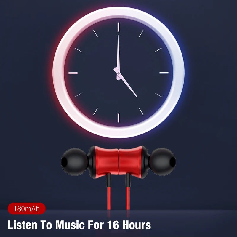 HOCO Sport Bluetooth Earphone Wireless Headphones Microphone Stereo surround Bass for iphone 11 Pro X XS 8 for huawei Xiaomi 10