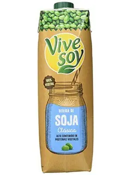 

Vivesoy - Bebida de Soja Natural - Pack de 6 x 1 L - Total: 6 L [Pack de 2]