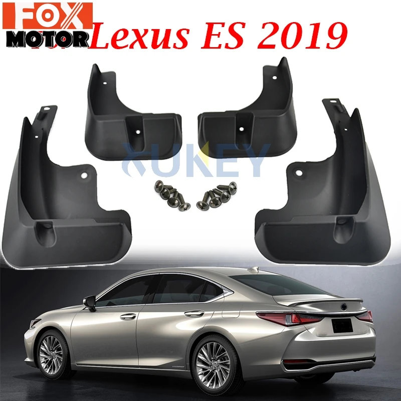 Набор литых брызговиков для Lexus ES ES300h ES350 F-Sport Брызговики крыло переднее заднее