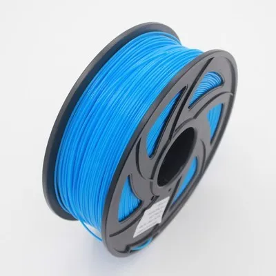 PLA Filament 1.75mm PLA Fluorescent Bleu Lumineux, Glow In The