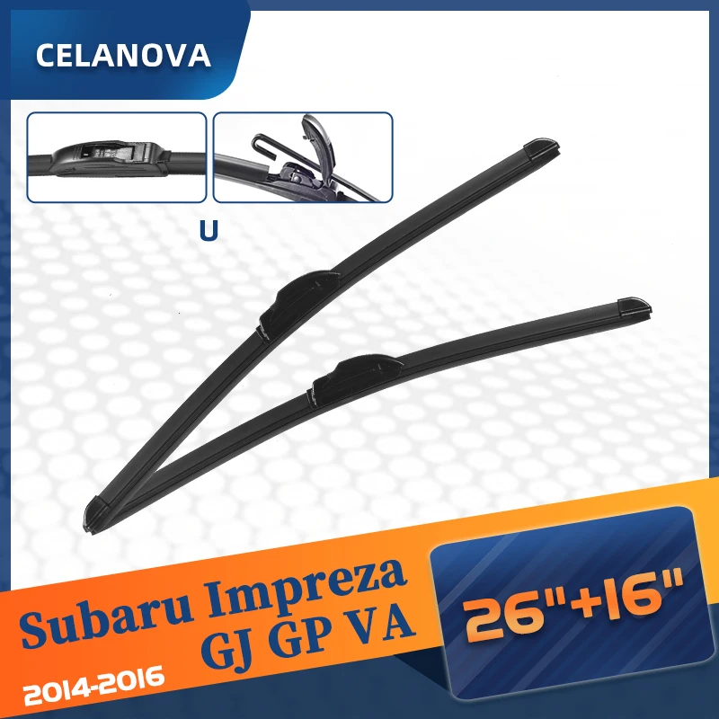 CELANOVA Windshield Wiper Blade For Subaru Impreza GJ GP VA 2014 2016
