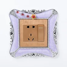 Художественный дом напрямую от производителя продажи 2075 Европейский Стиль Ретро наклейки на выключатель обычный переключатель для крышки Настраиваемые