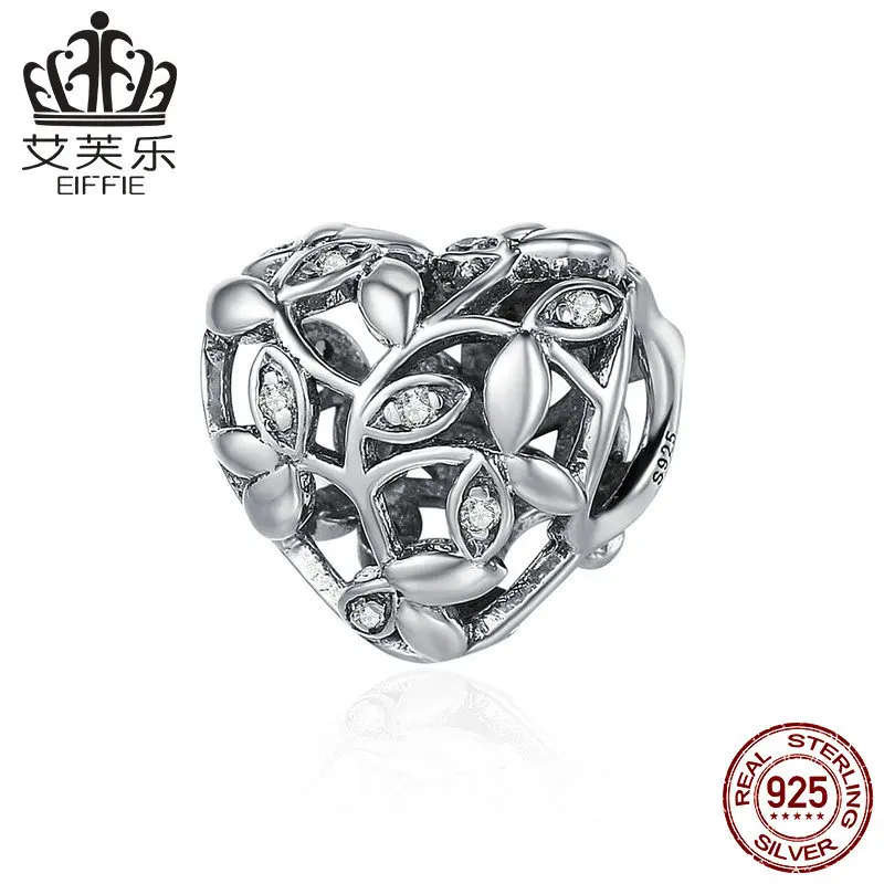 Серия насекомых-растений,, сделай сам, 925 серебро, оригинальные бусины-разделители для изготовления ювелирных изделий, Подходит для Пандора, очаровательный браслет