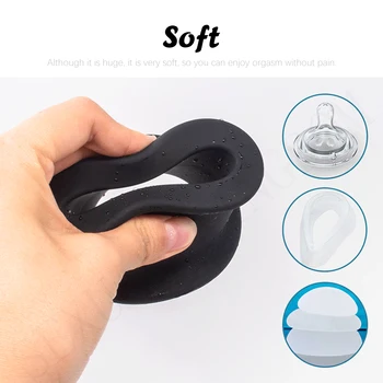 Soft Silicone Hollow Anal Plug Vaginal Dilator Anus Speculum Prostate Massager Enema SM Product Adult Sex Toys for Woman and Man 4