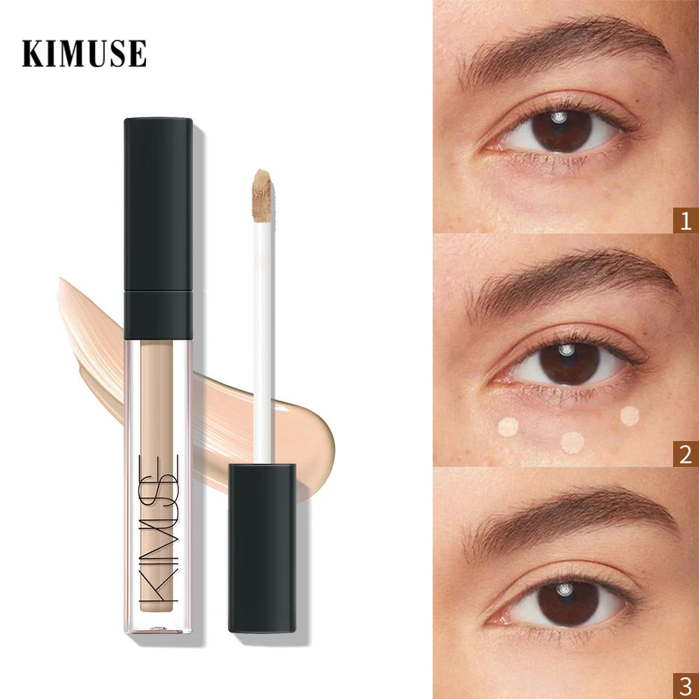 

KIMUSE 6 Colors Concealer Corrector Maquillaje Foundation Makeup Oil Control Eye Dark Circles Concealer Liquid Cream Cosmetics