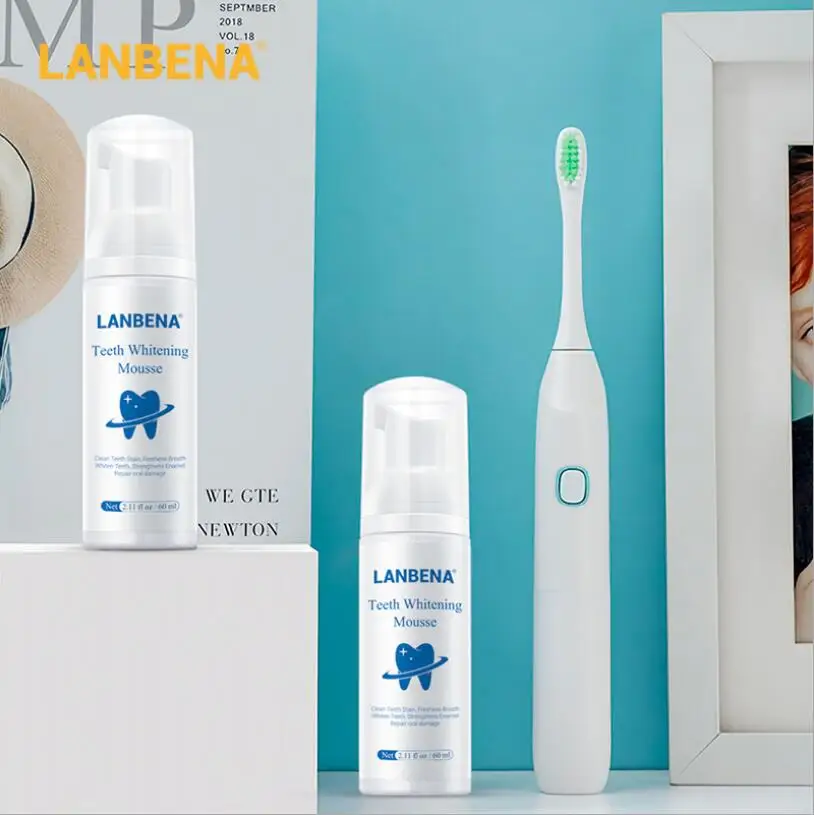 New Teeth Whitening Mousse Tooth Whitening Cleaning White Teeth Oral Hygiene Toothpaste Bleaching Remove Stains Dental Tool New Teeth Whitening Mousse Tooth Whitening Cleaning White Teeth Oral Hygiene Toothpaste Bleaching Remove Stains Dental Tool