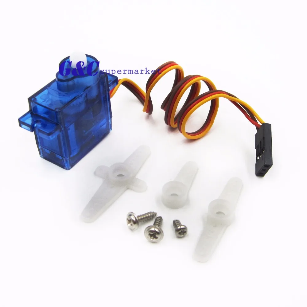 

5PCS 9G SG90 Mini Servo Motor Robot Helicopter Electronic Components Compatible Module