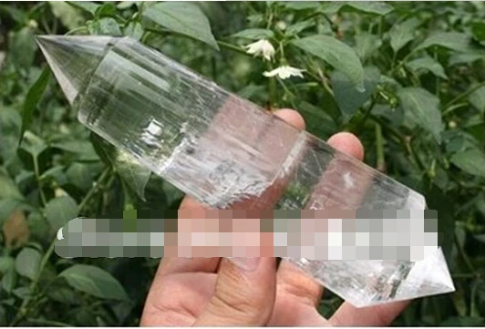 323+++ SIDED VOGEL ROCK QUARTZ CRYSTAL HEALING POINT SUPERB