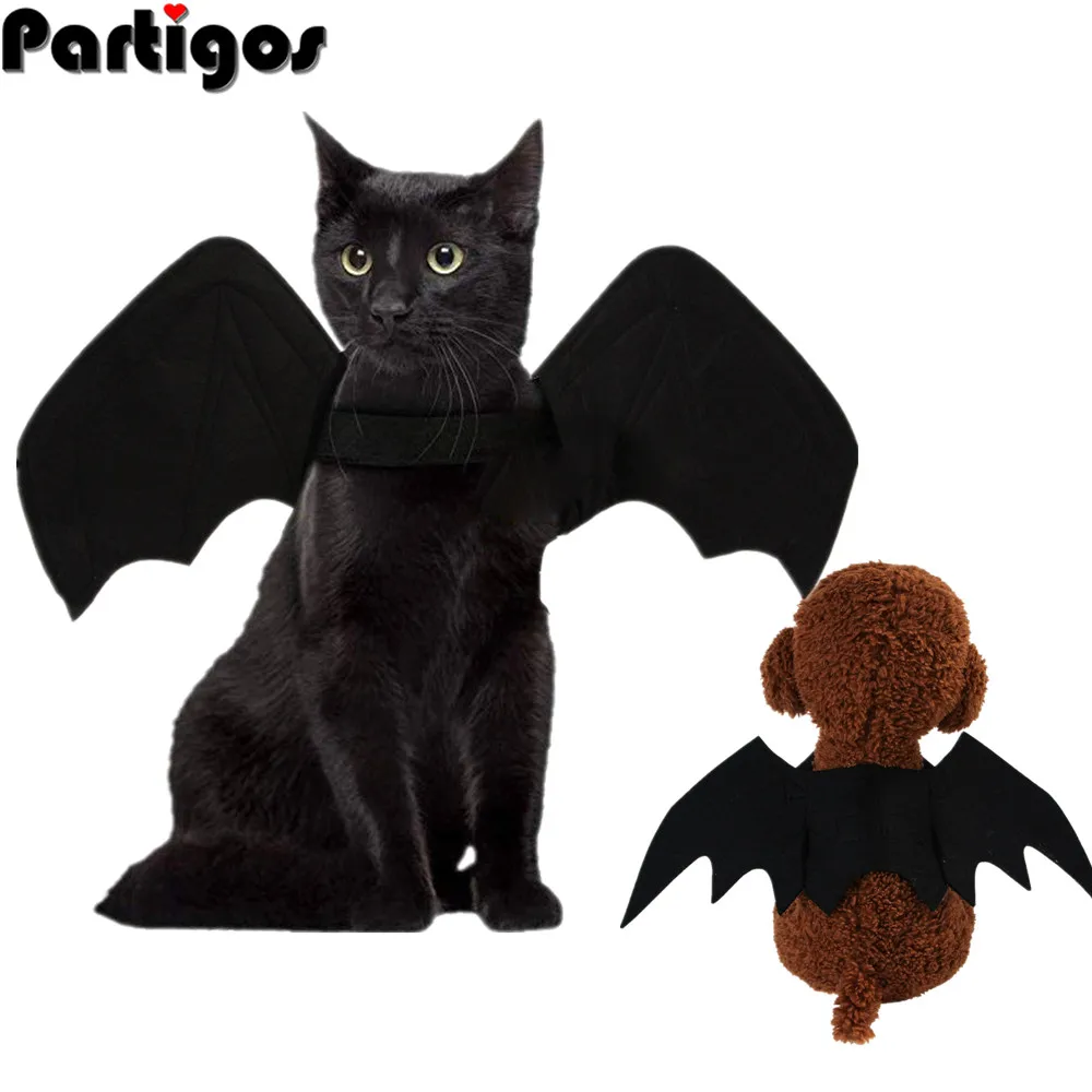 

Cute Bat Wings For Pet Dog Cat Costumes Halloween Christmas Cosplay Clothing Funny Xmas Spider Dress Up Pet Accessories