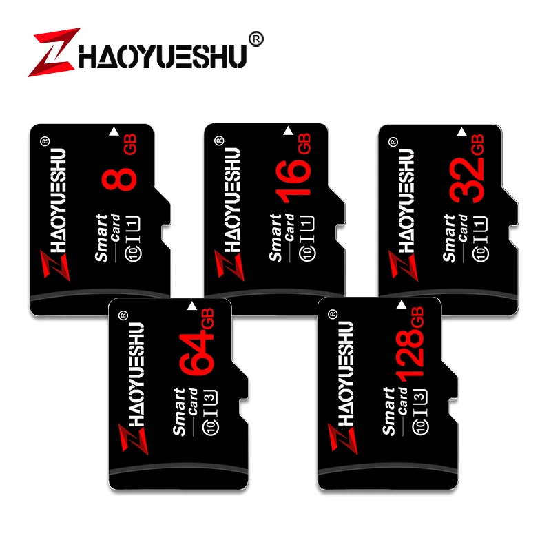 Реальная емкость Micro SD карта памяти для смартфонов/камеры 128 Гб 64 Гб класс 10 мини sd/tf карты памяти флэш-диски 32 Гб 16 Гб