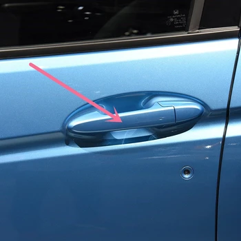 

Stainless Steel Car Body Styling Cover Handrail Door Handle 8 Pieces/Set For HONDA FIT JAZZ 2014 2015 2016 2017 2018