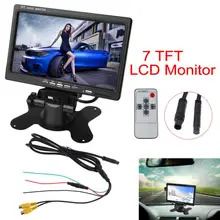 7 дюймовый цветной TFT LCD подголовник Автомобильный монитор