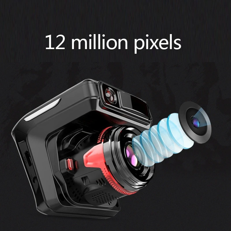 Автомобильный 2,4 дюймовый HD 1080P lcd HD дисплей HD DVR до и после двойной записи вождения рекордер