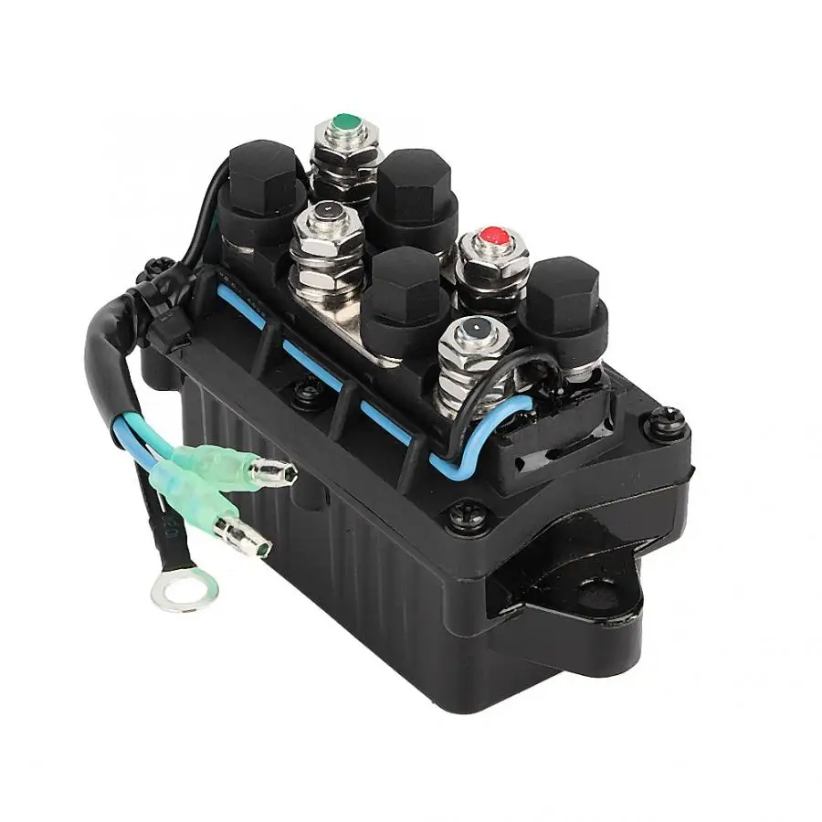 3 Pin 12V 120A Водонепроницаемый отделкой реле подходит для Yamaha 30-90HP Outdoard двигателя 6H1-81950-00-00 подвесной отделкой реле