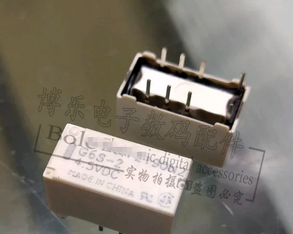 10 шт./партия G6S-2-4.5VDC G6S-2-4.5 G6S-2 DIP-8