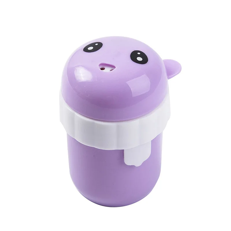 purple Простой пластиковый вращающийся держатель для зубочистки для гостиной, креативный Диспенсер Для Зубочисток, портативная зубочистка для путешествий - Цвет: purple