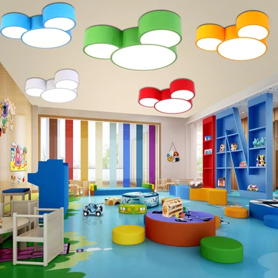 

Ceiling Lamp Child Room Cartoon Mickey Mouse led Ceiling Light Mickey Bedroom Lamp Modern Ceiling lights for Home
