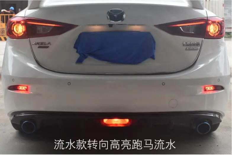 Г. Автомобильный задний светильник bupmer для mazda 6 atenza Задний фонарь тормоза светодиодный автомобильные аксессуары taillamp для mazda 6 atenza задний светильник